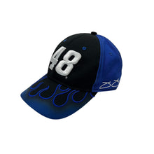 Load image into Gallery viewer, NASCAR Jimmie Johnson Gradient Flames #48 Race Hat - Adjustable
