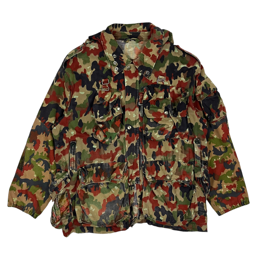 Swiss Alpenflage Camo Cargo Jacket - Size XL