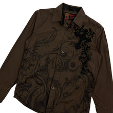 Load image into Gallery viewer, Rebel Spirit Tribal Cross Button Up Shirt - Size M
