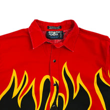 Load image into Gallery viewer, Brooks &amp; Dunn By Panhandle Slim Flame Western Button Up Shirt - Size XS

