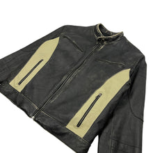 Load image into Gallery viewer, Danier Café Racer Leather Jacket - Size M/L
