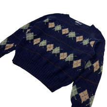 Load image into Gallery viewer, Polo By Ralph Lauren Argyle Hand Knit Sweater - Size M
