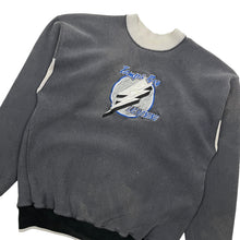 Load image into Gallery viewer, Tampa Bay Lightening The Game Two Tone Crewneck Sweatshirt - Size M/L
