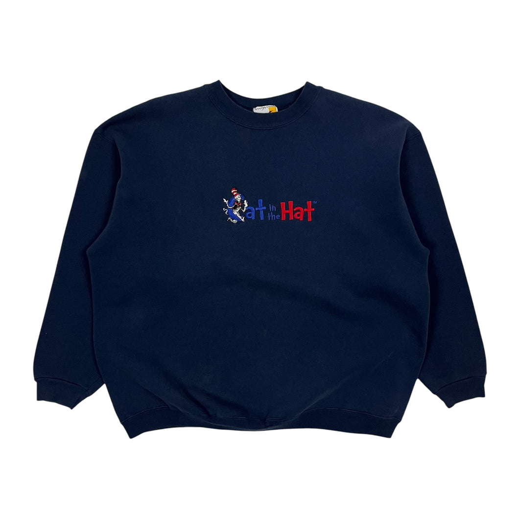 Dr. Seuss's Cat in the Hat Crewneck Sweatshirt - Size M
