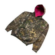 Load image into Gallery viewer, Women&#39;s Realtree Camo Contrast Stitched Hoodie - Size S
