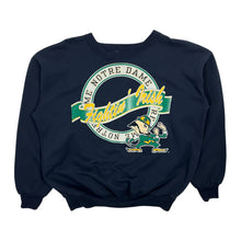 Load image into Gallery viewer, Notre Dame Fightin&#39; Irish Puff Print Crewneck Sweatshirt - Size XL
