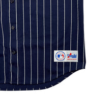 Load image into Gallery viewer, New York Yankees Pinstripe Mesh Majestic MLB Baseball Jersey - Size XL
