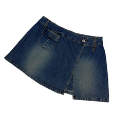 Load image into Gallery viewer, Women&#39;s Gasoline Jeans Denim Skort - Size L
