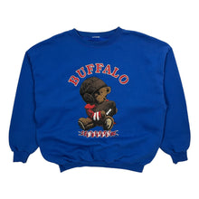 Load image into Gallery viewer, 1993 Buffalo Bills Teddy Bear NFL Crewneck Sweatshirt - Size XXL
