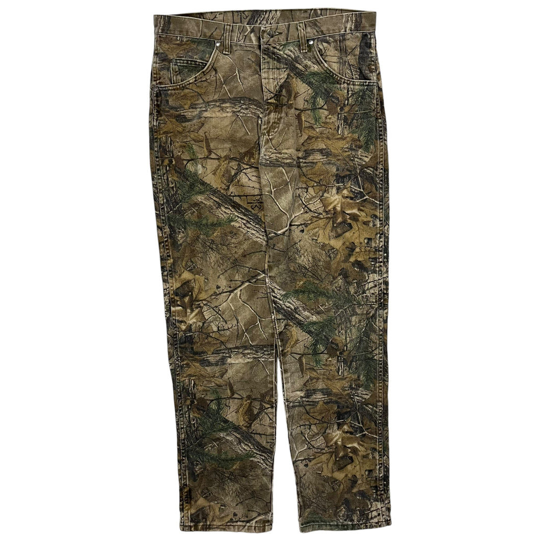 Wrangler Realtree Camo Denim Jeans - Size 36