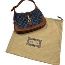 Load image into Gallery viewer, Gucci Jackie 1961 GG Denim Bag - O/S
