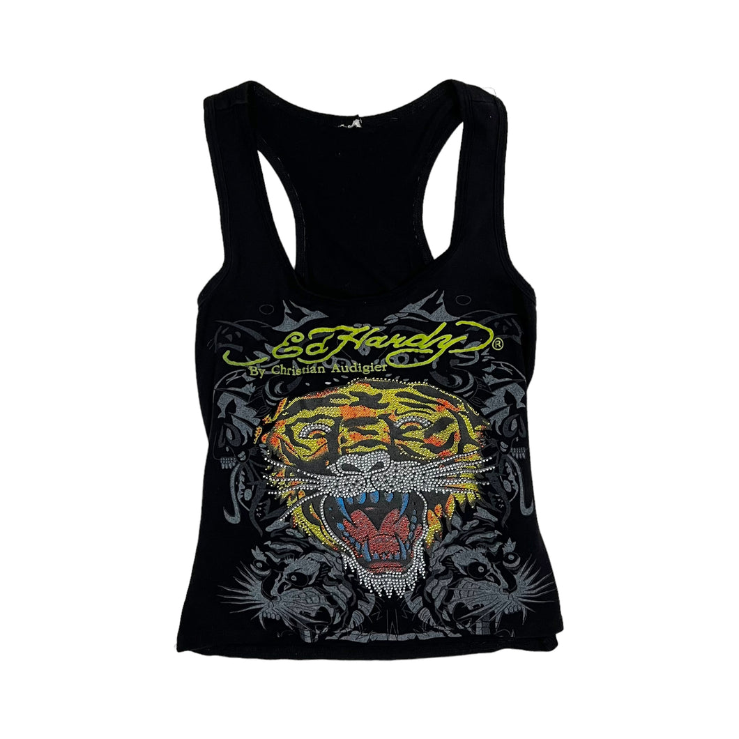 Women's Ed Hardy Lion Tank Top - Size S