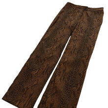 Load image into Gallery viewer, Women's FMX Faux Snake Skin Trousers - Size S
