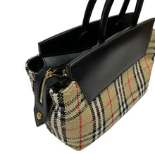 Load image into Gallery viewer, Burberry Catherine Boucle Check Tote Bag - O/S
