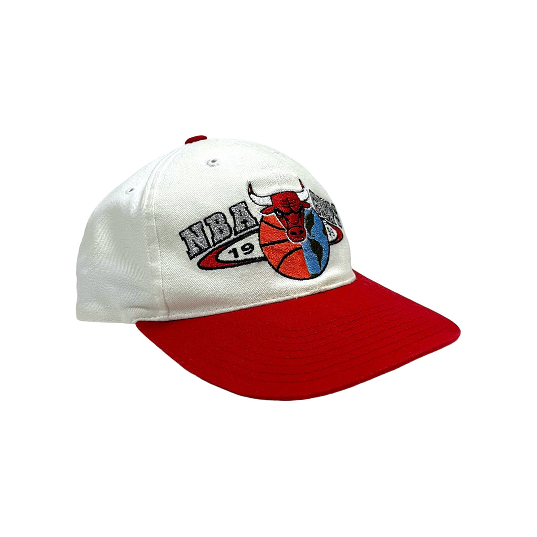 1996 Chicago Bulls NBA Champs American Needle Snapback - Adjustable