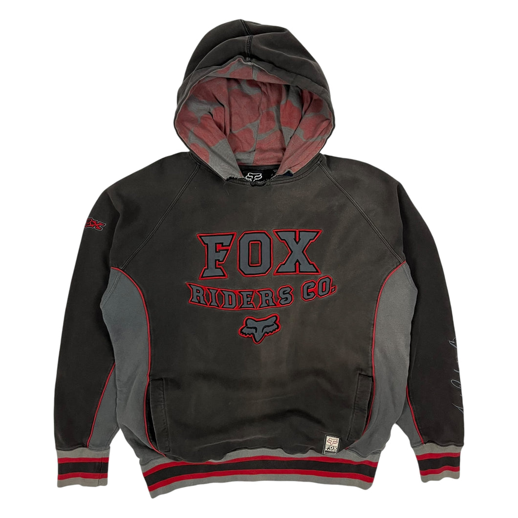 Sun Baked Fox Racing Pullover Hoodie - Size XL