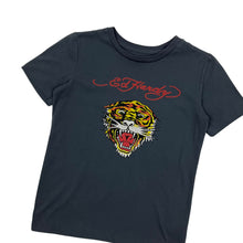 Load image into Gallery viewer, Women&#39;s Ed Hardy Tiger Baby Tee - Size S
