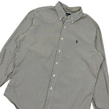 Load image into Gallery viewer, Polo By Ralph Lauren Stripped Long Sleeve Button Down Shirt - XL
