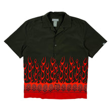 Load image into Gallery viewer, Groggy Maori Flame Button Up - Size L/XL
