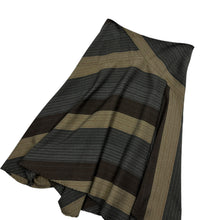 Load image into Gallery viewer, Women&#39;s Sunny Leigh Striped Asymmetrical Skirt - Size M
