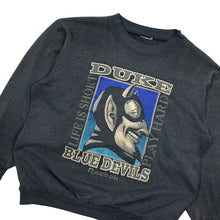 Load image into Gallery viewer, Duke Blue Devils Reebok Crewneck Sweatshirt - Size L

