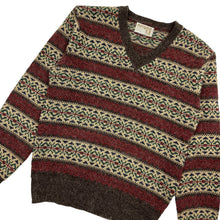 Load image into Gallery viewer, Montgomery Ward Striped Knit Sweater - Size S/M
