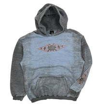 Load image into Gallery viewer, No Fear Faux Distressed Flame Pullover Hoodie - Size XXL
