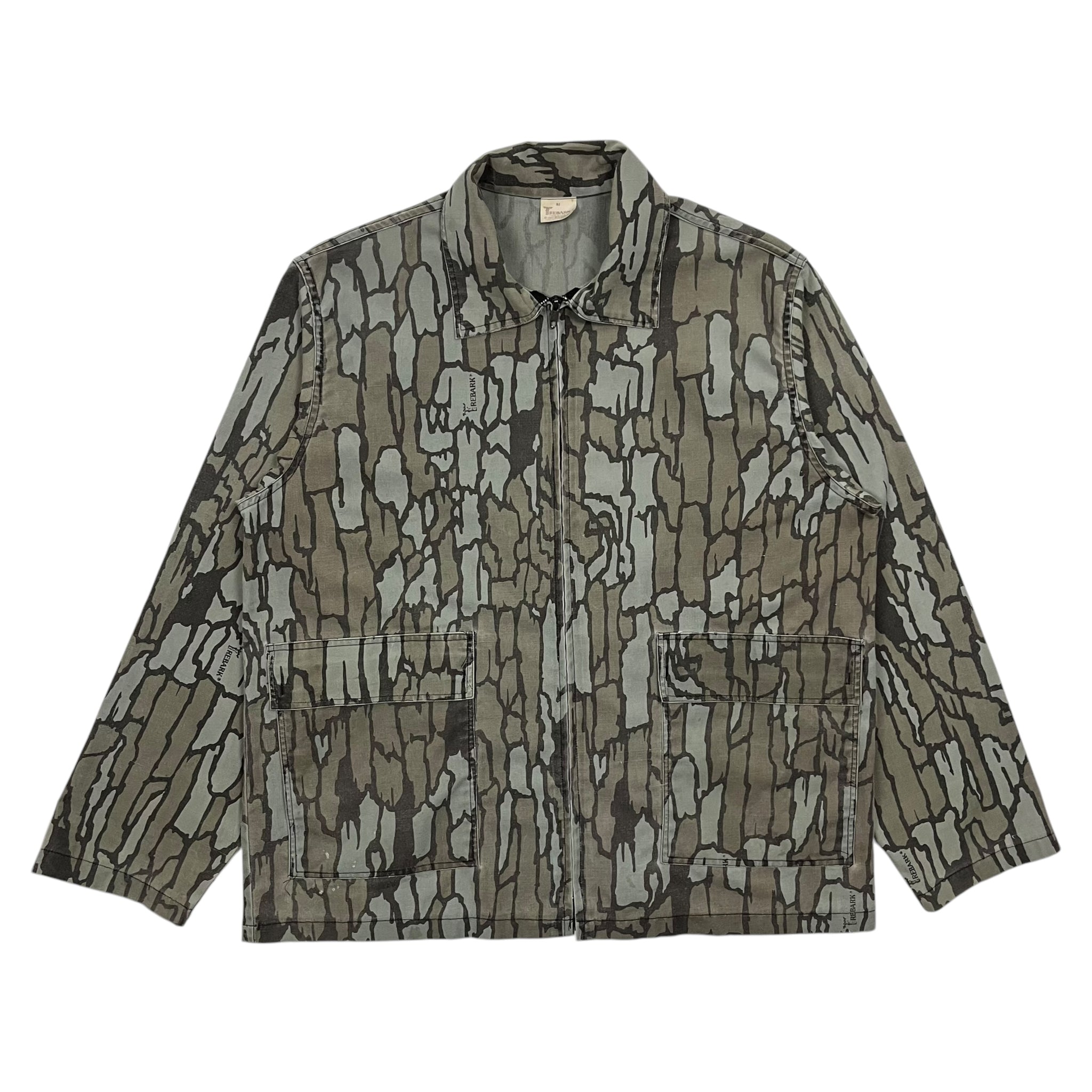 Trebark Camo USA Made Lightweight Hunting Jacket - Size L