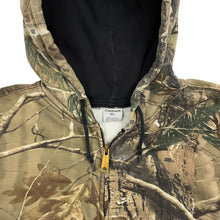 Load image into Gallery viewer, Carhartt Real Tree Lined Zip Up Hoodie - Size XXL
