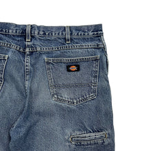 Load image into Gallery viewer, Dickies Distressed Denim Shorts  - Size 36&quot;
