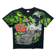 Load image into Gallery viewer, Dale Earnhardt Jr NASCAR Mountain Dew All Over Print Racing Tee - Size L
