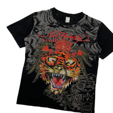Load image into Gallery viewer, Ed Hardy By Christian Audigier Rhinestone Tiger Tee - Size M/L
