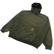 Load image into Gallery viewer, Sunbaked Carhartt Heavyweight Bleached Pullover Hoodie - Size XXL
