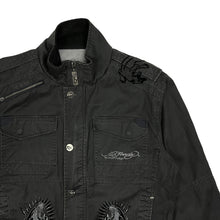 Load image into Gallery viewer, Ed Hardy By Christian Audigier Black Panther Jacket - Size L
