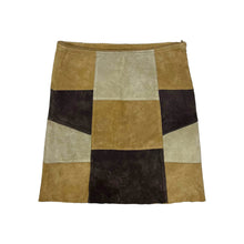 Load image into Gallery viewer, Women&#39;s Limited Too Patch Work Suede Skirt - Size XS
