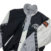 Load image into Gallery viewer, Los Angeles Kings NHL Pro Player Hooded Bomber Jacket - Size L
