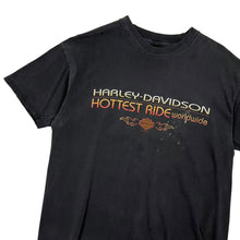 Load image into Gallery viewer, 2000 Sunbaked Harley-Davidson Hottest Ride Worldwide Tee - Size L/XL
