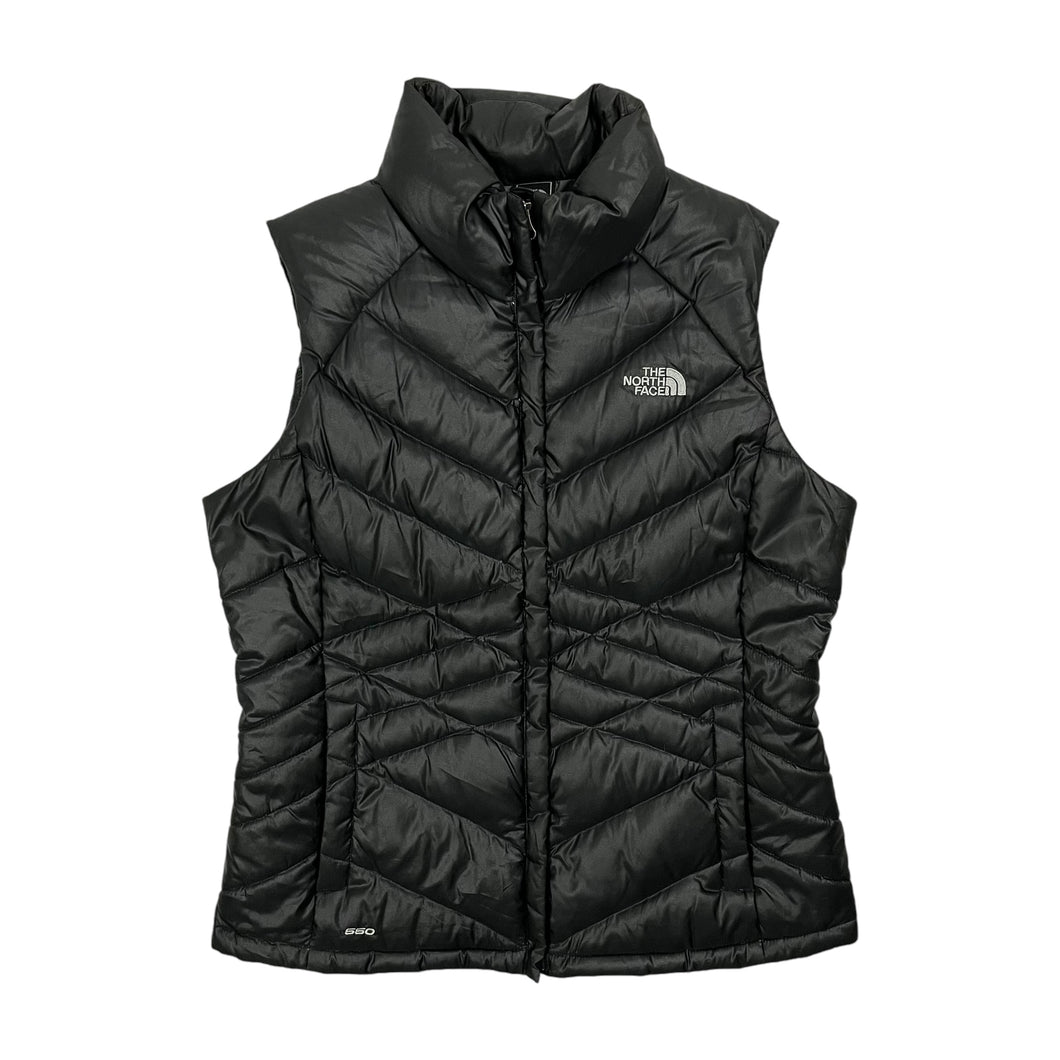 Women's The North Face 550 Series Down Filled Quilted Puffer Vest - Size L