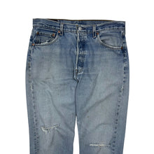 Load image into Gallery viewer, Levi&#39;s 501XX USA Made Distressed Denim Jeans - Size 34&quot;
