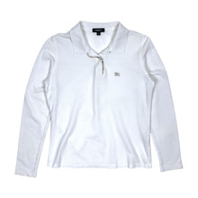 Load image into Gallery viewer, Women's Burberry London Knit Long Sleeve Polo - Size S
