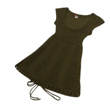 Load image into Gallery viewer, Women's Say What? USA Made Crochet Mini Dress - Size M
