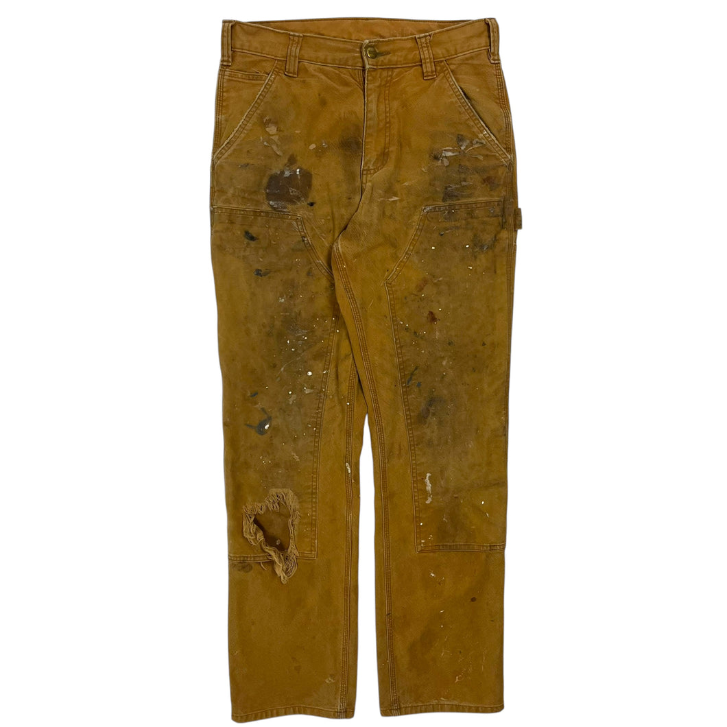 Destroyed Carhartt Double Knee Work Pants - Size 30