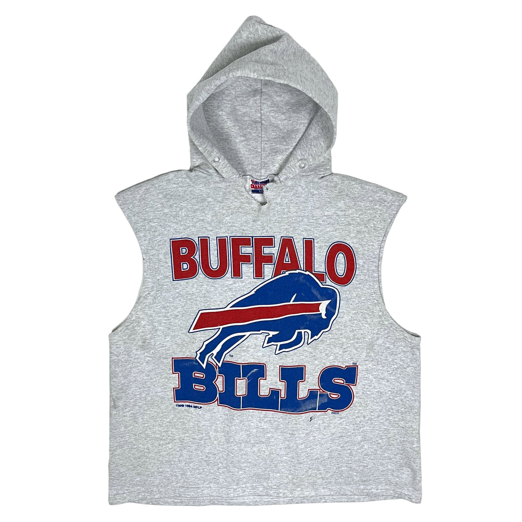 1994 Buffalo Bills Hooded Sweat Tank - Size L