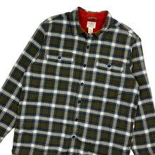 Load image into Gallery viewer, LL Bean Fleece Lined Flannel Button Down - Size XL
