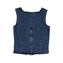 Load image into Gallery viewer, Women&#39;s Cut &amp; Sew Denim Top - Size XS
