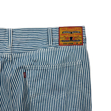 Load image into Gallery viewer, Levi's Hickory Striped Denim Work Jeans - Size 36"
