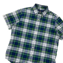 Load image into Gallery viewer, Polo By Ralph Lauren Plaid Short Sleeve Button Down Shirt - L
