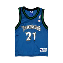 Load image into Gallery viewer, Champion Minnesota Timberwolves Kevin Garnett Jersey - Size XS
