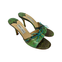 Load image into Gallery viewer, Jimmy Choo London Karung Lizard Skin Kitten Heels - Size 38
