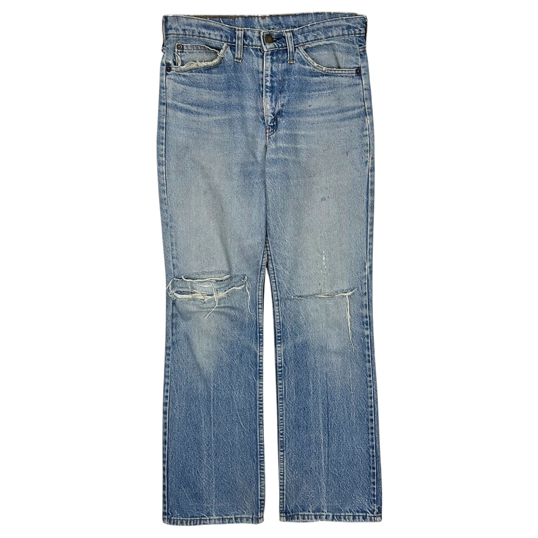 Distressed Levi's Orange Tab 517 Denim Jeans - Size 30